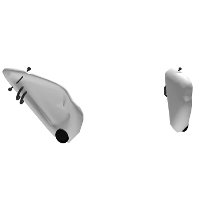 Punk Pierced Elf Ears (Industrial White)