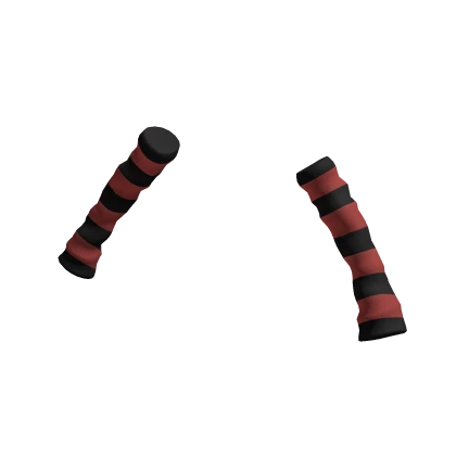 Arm Warmers Red and Black