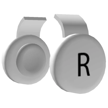 White Clockwork Headphones