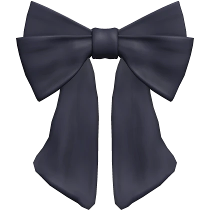 Navy Blue Bow