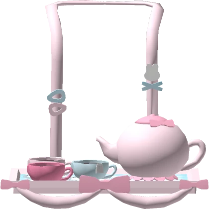 Cutesy Pink Tea Tray (3.0)