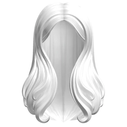 Long Soft Lush Hair (White)