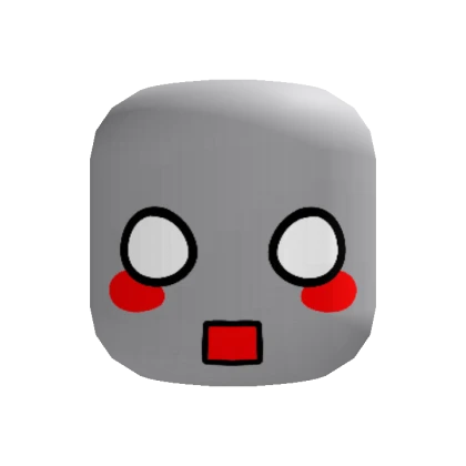 cute embarrassed shocked blush face (red)