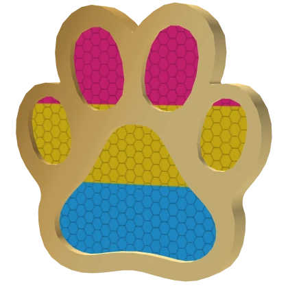 Pride Paw Pin (Pan)