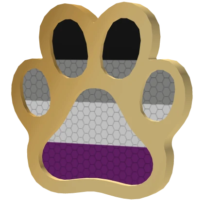 Pride Paw Pin  (Ace)