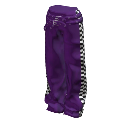 Purple Track Pants