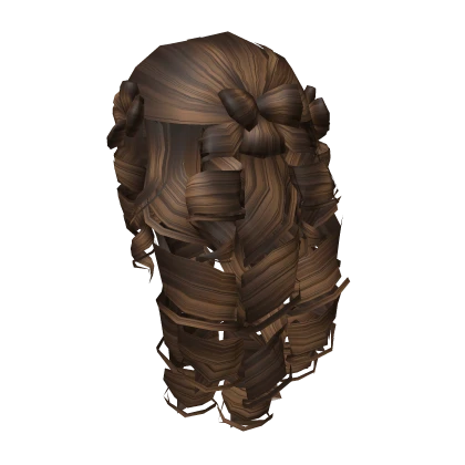 Victorian Curled Hairdo (1.0) in Brown
