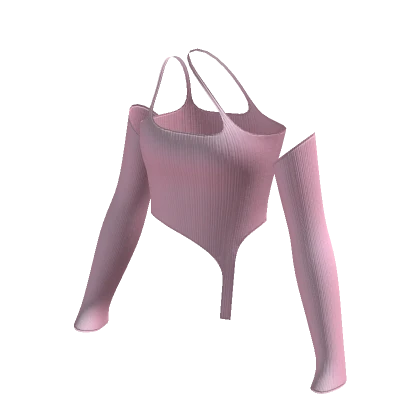 Y2K ☆ Futuristic Grunge Pink Crop Top