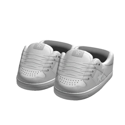 Low White Star Sneaker 11