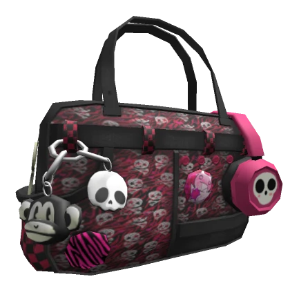 Emo Scene Pink Bag  3.0