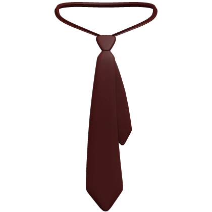 3.0 Red Loose Tie