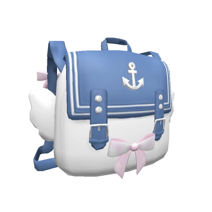 ⚓ Kawaii Sailor Pink Bow Backpack 1.0