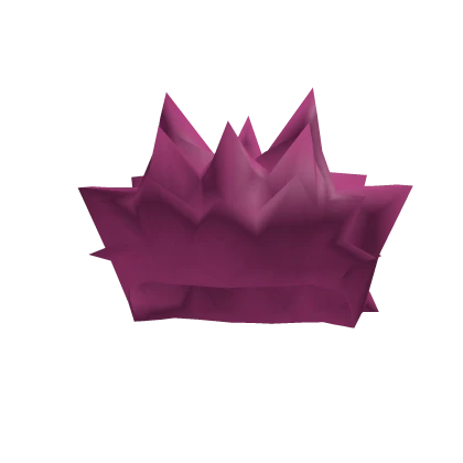 Classic Neon Pink Spikey Hair