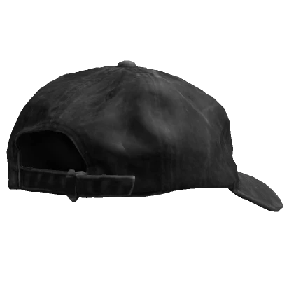 Distressed Black Hat backwards