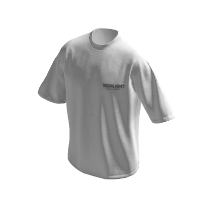 White Highlight Graphic Shirt