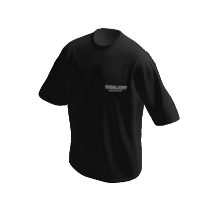 Black Highlight Graphic Shirt