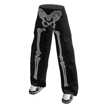 Black Bones Baggy Fit Jeans