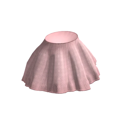 frill skirt pink