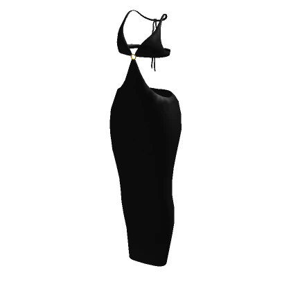 Black Mermaid Dress