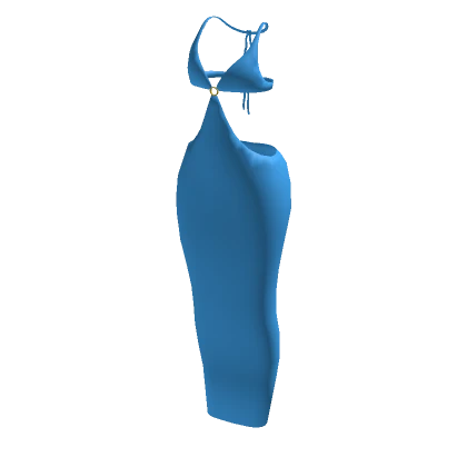 Blue Mermaid Dress