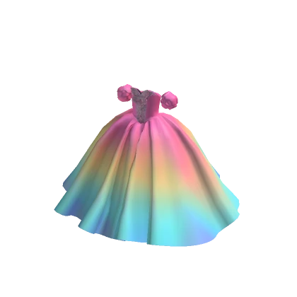 Enchanted Princess Rainbow Dress