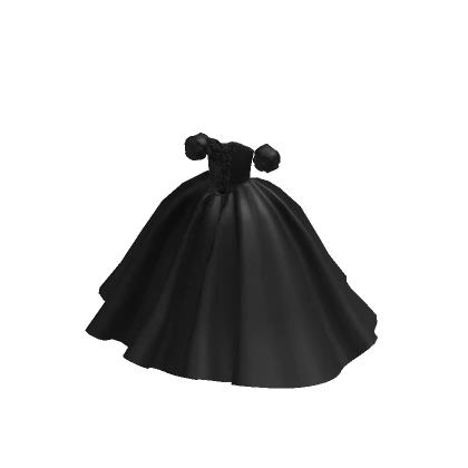 Enchanted Princess Black Dress