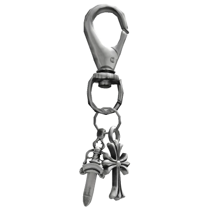 Ornamental Dagger & Cross Charm Keychain [1.0]