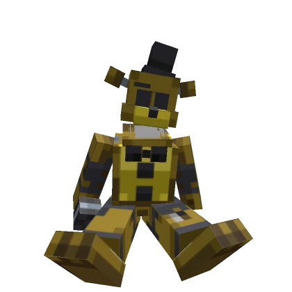 Minecraft Golden Freddy Animatronic