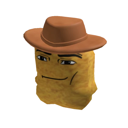 [⌛] Cowboy Chicken Nugget Man Face Suit Meme