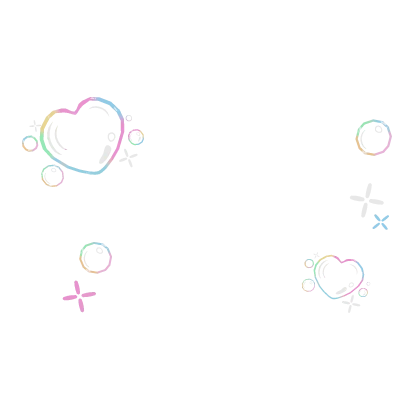 Softie Heart Bubble Filter