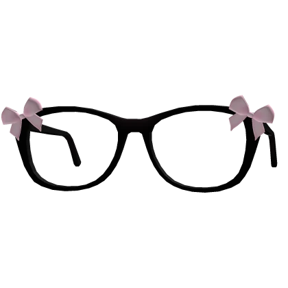 𝜗𝜚 kawaii nerd bow glasses