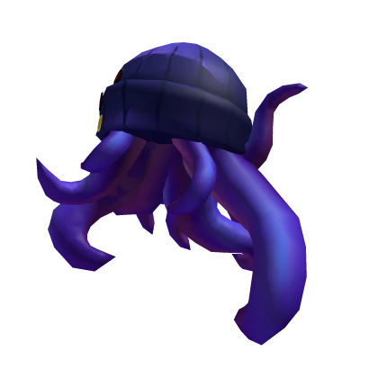 Purple Octopus Hair
