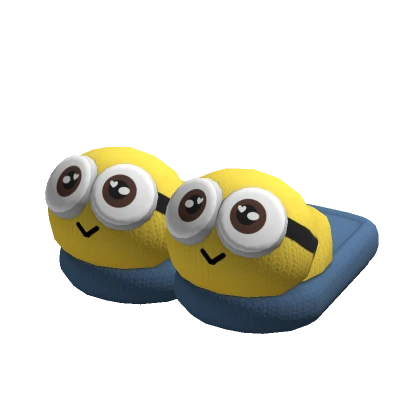 ♡ silly goggle eyes slippers