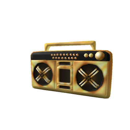 Golden Classic Boombox