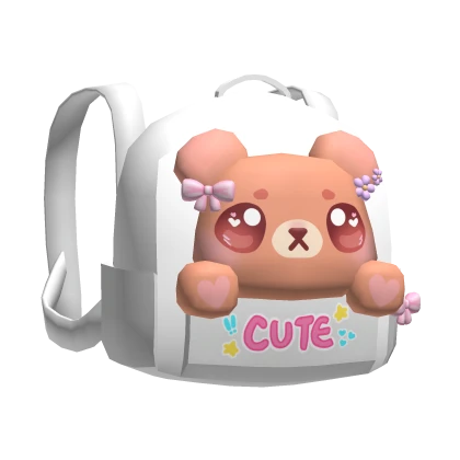 Cute Kawaii Bear Backpack (3.0)