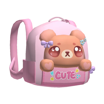 Cute Kawaii Bear Backpack (3.0)