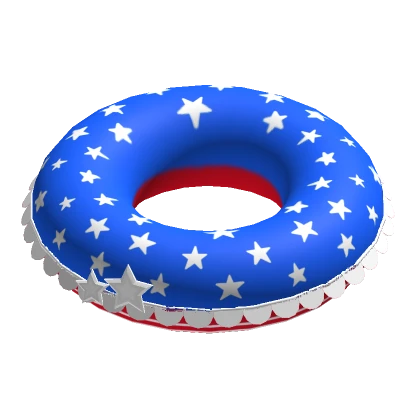 July 4th American Flag Summer Pool Floatie 