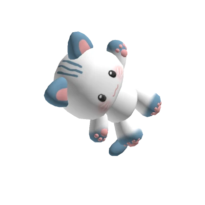 🍀Holdable Cat Plushie (Blue Tabby)