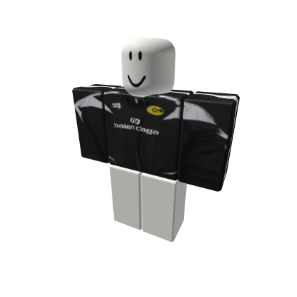 Balenciaga Soccer Black Zip-Up