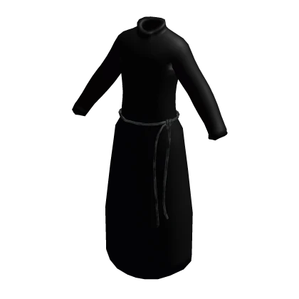 Dark Robe: Medieval Black