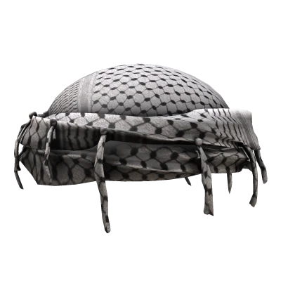 White Arab Keffiyeh Traditional