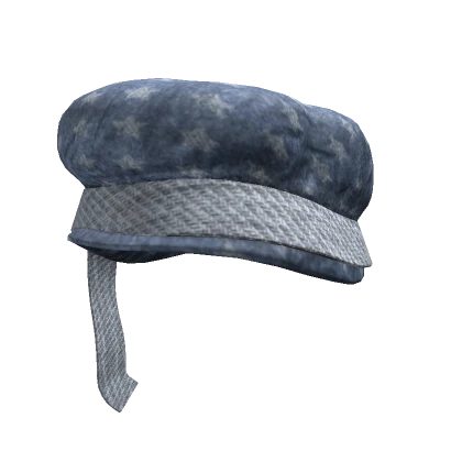 Star Denim Hat Wrapped