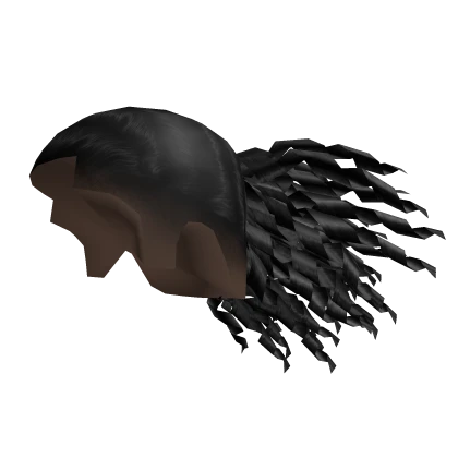 Jumbo Curly Ponytail 1/2 [Black]