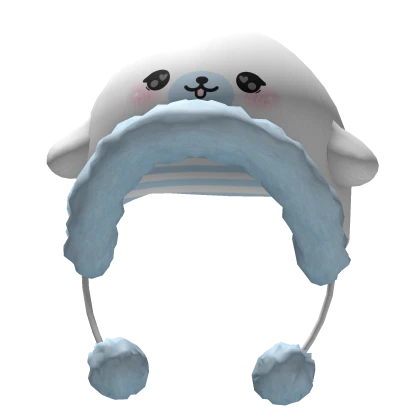 ♡ kawaii seal beanie