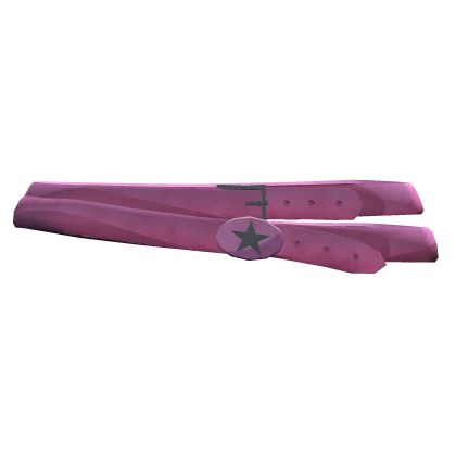 Kirara Y2K Star Belt (Pink)