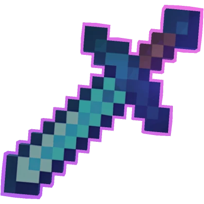 Minecraft Enchanted Diamond Sword