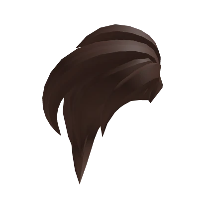 Brown Long Hair Tuft Bangs