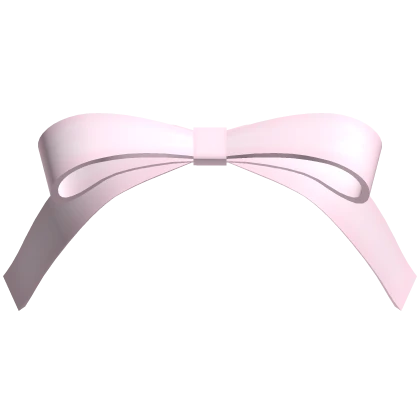 ♡ cutesy pink ribbon hairbow