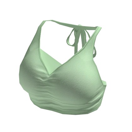 Cute Green Halter Top