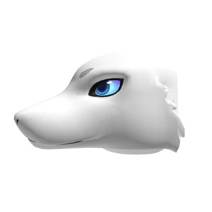 Grey White Eastern Dragon Head